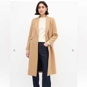 Sandro Beige Blazer Wool Jacket